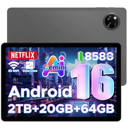 DOOGEE Tab A9+ 11 Zoll Android Tablet - 20GB RAM, 64GB ROM, 90Hz Display, WiFi, Dual Speaker