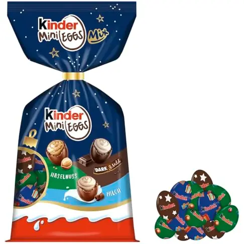 Mini Eggs Mix – gefüllte Schokoladen-Spezialität für Kinder – 260g
