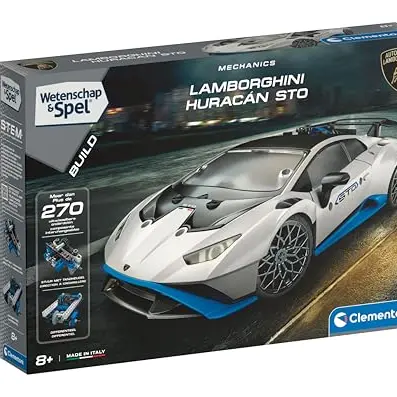 Clementoni Lamborghini Spielzeugauto für Kinder ab 8 Jahren, Mehrfarbig