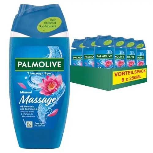Palmolive Duschgel Thermal Spa Mineral Massage, Körperpflege, 6x 250 ml