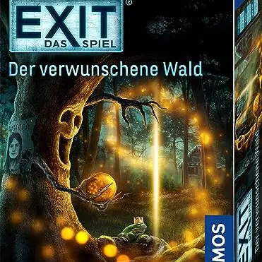 KOSMOS EXIT - Der verwunschene Wald, Escape Room Spiel für 1-4 Spieler ab 10 Jahre, Einsteiger, Gesellschaftsspiel