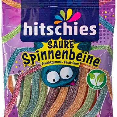 Hitschler Spinnenbeine 125g Veganes Fruchtgummi