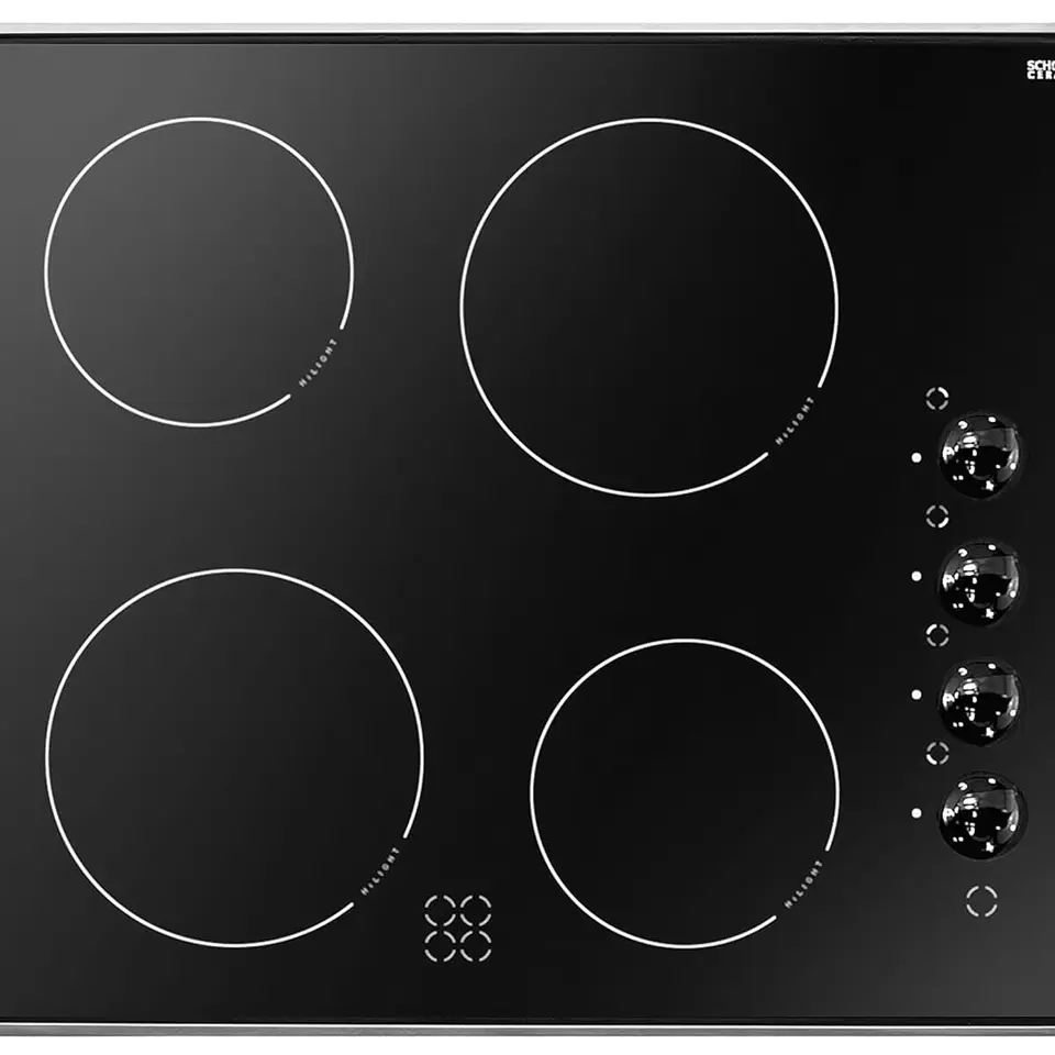 Amica KMC 13282 E Glaskeramik-Kochfeld, 60 cm breit, mit Knebelsteuerung