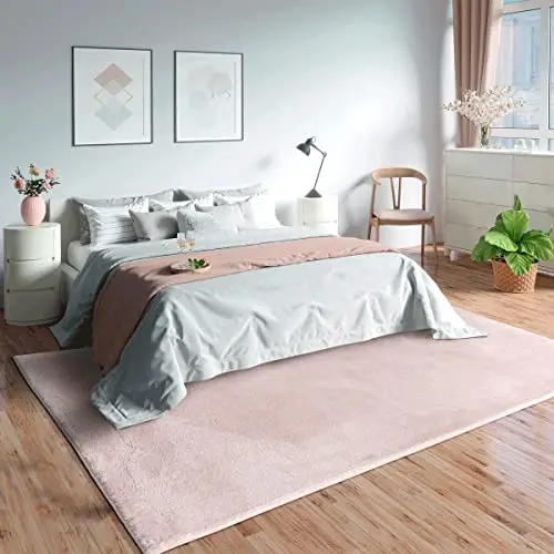 Mia's Teppich Olivia - waschbar - 60x110 cm - Rosa
