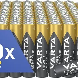 VARTA AAA Batterien 150 Stück, Alkaline, 1,5V - Ideal für Smart Home und Computerzubehör