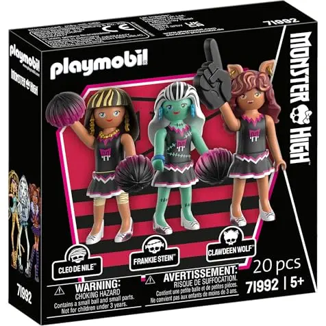 PLAYMOBIL Monster High Fear Squad Pack – Gruseliges Spielfiguren-Set für kreative Halloween-Abenteuer für Kinder ab 5 Jahren