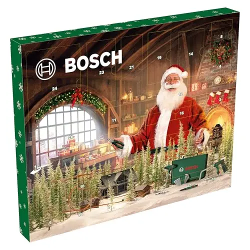 Bosch 41-tlg. Adventskalender 2025 mit Handwerkzeug und Aufbewahrungstasche