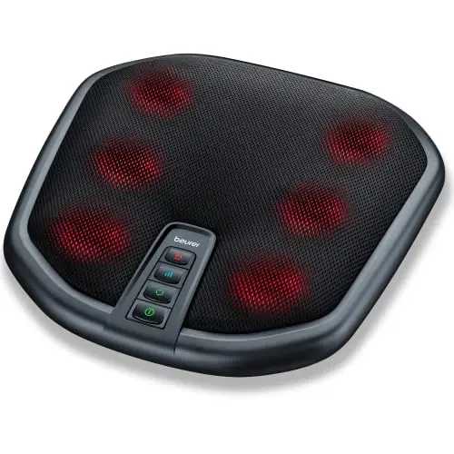 Beurer FM 70 Shiatsu Massagegerät für Fuß und Rücken mit Wärmefunktion zur Linderung von Verspannungen