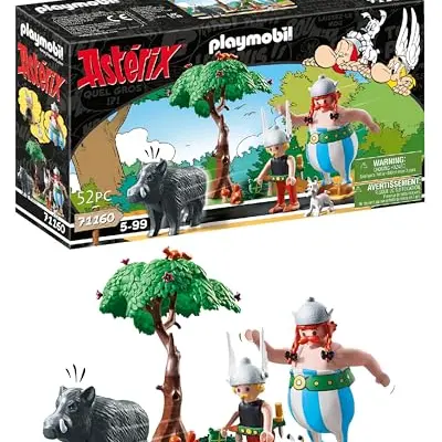 PLAYMOBIL Asterix Wildschweinjagd - Spielzeug für Kinder ab 5 Jahren
