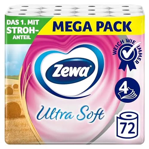 Zewa Ultra Soft - 72 Rollen - 4-lagig Toilettenpapier