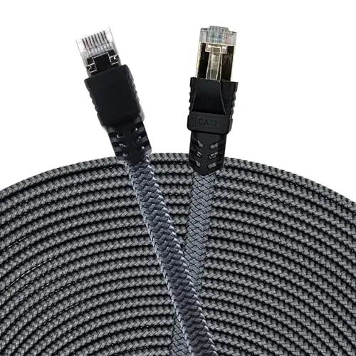 AZDelivery 3 x 10m CAT7 Netzwerkkabel - Gigabit Ethernet - Highspeed Patchkabel mit RJ45 Stecker