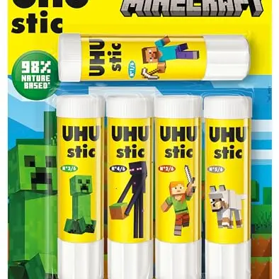 UHU stic Klebestift BTS 2024 - MINECRAFT, 5x21g