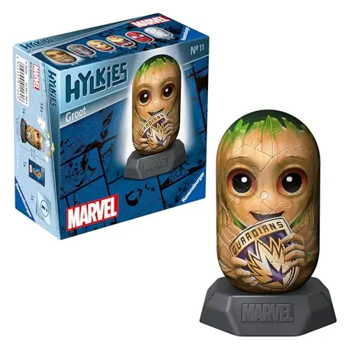 Ravensburger Hylkies: Groot Figur #11 - Sammelbare Mini-Figur für Marvel-Fans