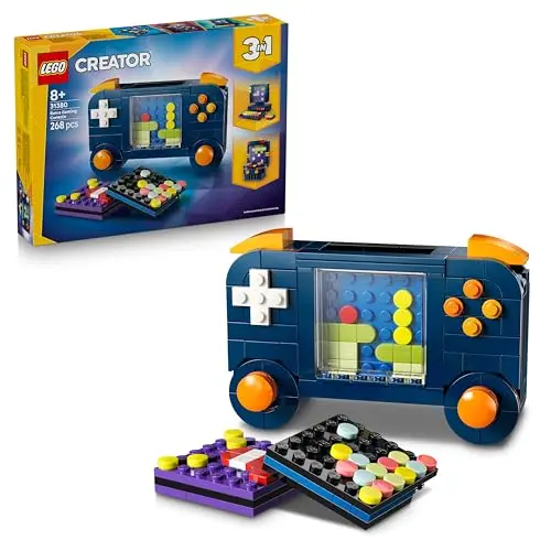 LEGO Creator 3-in-1 Retro-Spielkonsole - Kreatives Bauset für Kinder ab 8 Jahren