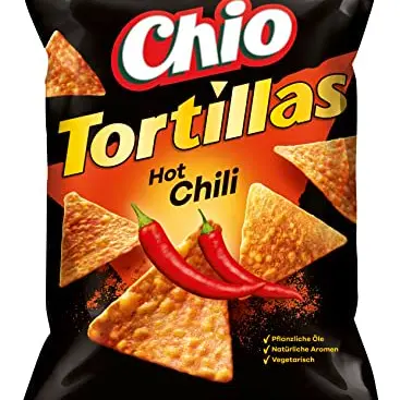 Chio Tortillas Hot Chili, 110 g