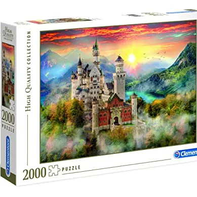 Clementoni Neuschwanstein Puzzle, 2000 Teile