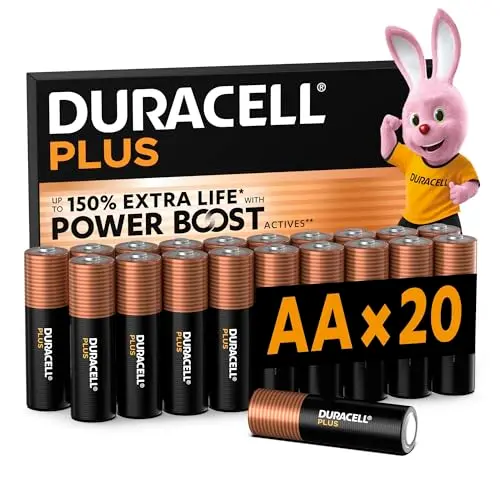 DURACELL Plus AA-Batterien 20er-Pack – Alkaline 1,5 V