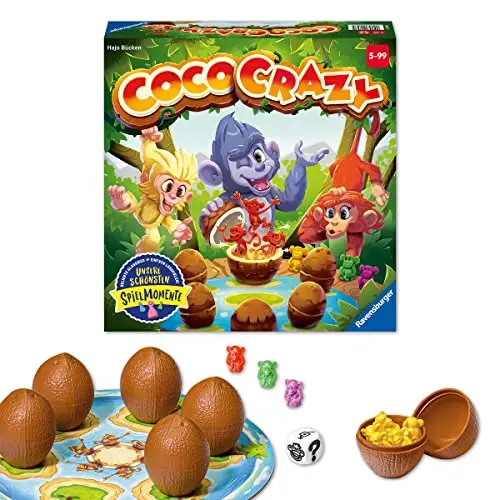 Ravensburger Coco Crazy – Merkspiel ab 5 Jahren
