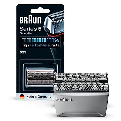 Braun Series 5 Elektrorasierer 52S, Silber – Original Ersatzteil und Zubehör, Made in Germany