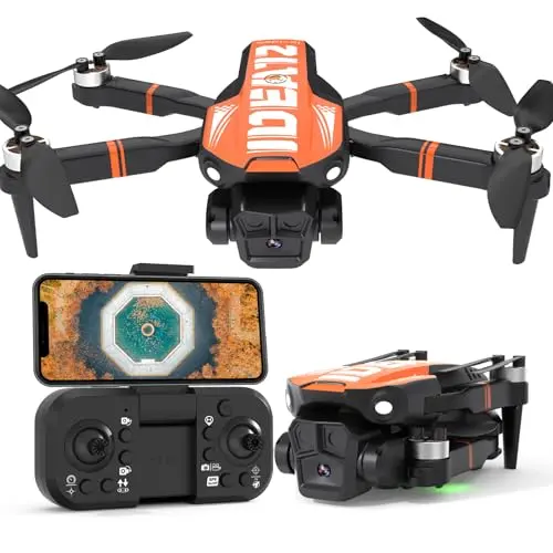 LE-IDEA GPS Drohne mit 4K Kamera und 5G Übertragung, für Erwachsene und Anfänger, RC Quadcopter mit Rückflugfunktion