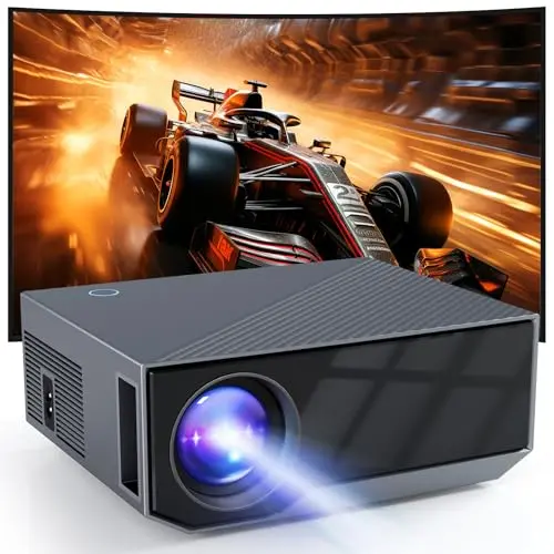 2025 Neuer Projektor, 1080P Native, 4K Support, 280 ANSI Lumen