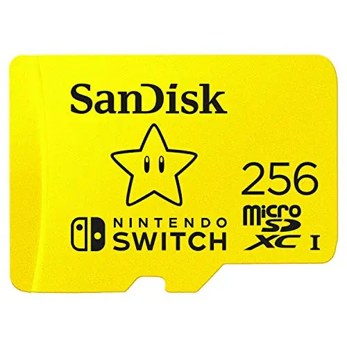 SanDisk microSDXC Speicherkarte für Nintendo Switch 256 GB – Mehr Platz für Spiele