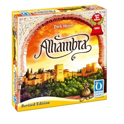 Queen Games Alhambra Revised Edition - Brettspiel für 2-6 Spieler, ab 8 Jahren, Spiel des Jahres 2003