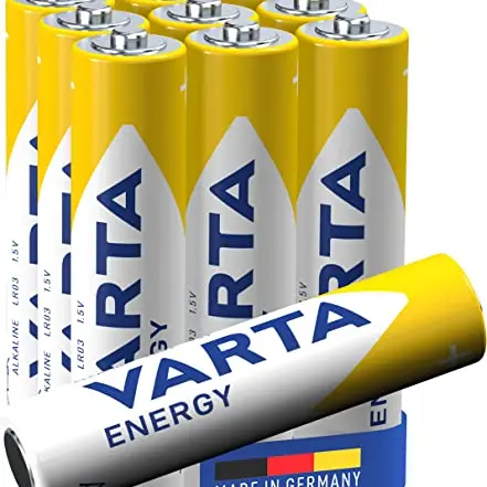 VARTA AAA Batterien, 10er Pack, Alkaline, 1,5V, umweltfreundlich, Made in Germany