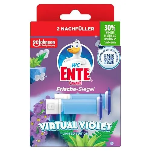 WC-Ente Frische-Siegel Nachfüller 2er Set - Virtual Violet