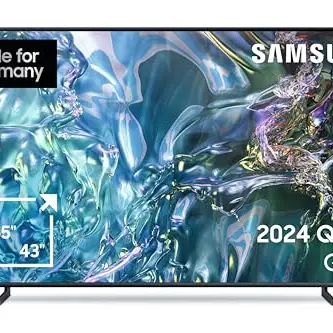 Samsung QLED 4K Fernseher 55 Zoll mit Smart TV & Cloud-Gaming Hub [2024]