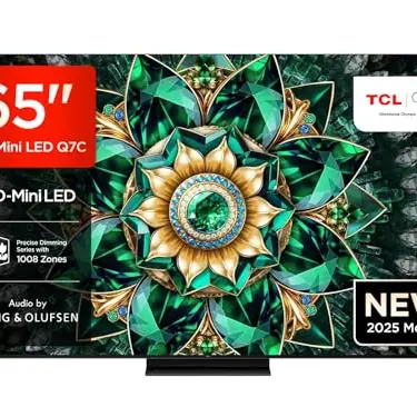 TCL 65Q7C 65 Zoll QD-Mini LED Fernseher, 4K HDR Smart Google TV