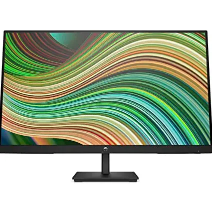 HP V24ie G5 Full HD Monitor 23.8 Zoll, 1920x1080, 75 Hz, AMD FreeSync, Schwarz