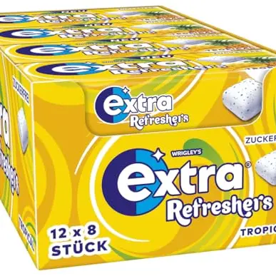EXTRA® REFRESHERS Tropical, 12er Pack
