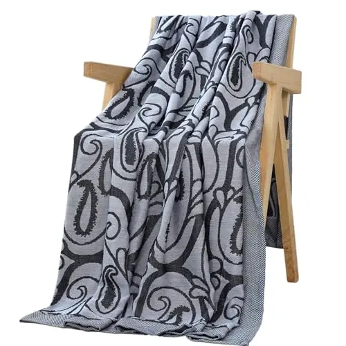 PanxHome Kuscheldecke 130x160cm, Extrem Weich und Komfortabel, Pflegeleichte Wohndecke für Sofa, Camping und Reisen