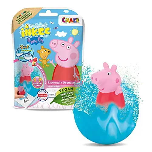 Peppa Pig Badekugeln mit Überraschung - Spaß für die Badewanne