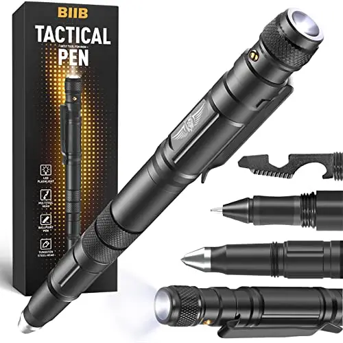 Multitool Pen mit LED für Männer – Perfektes Vatertags- und Geburtstagsgeschenk für Papa