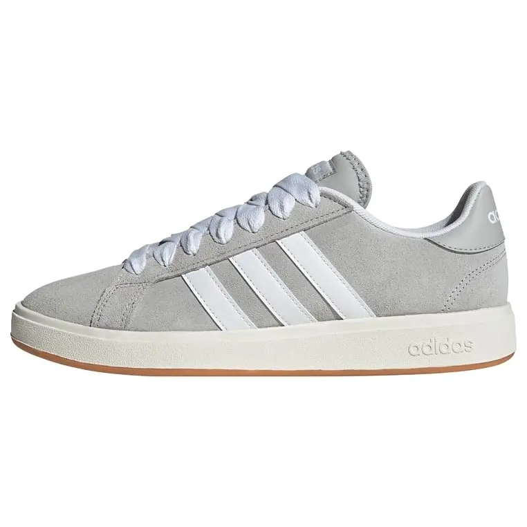 adidas Herren Grand Court Base 00S Schuhe, Grau/Weiß/Creme, 42 EU