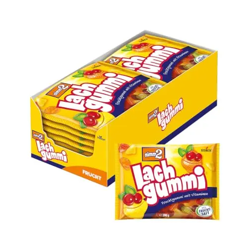 nimm2 Lachgummi, Fruchtgummis – 18 x 200 g
