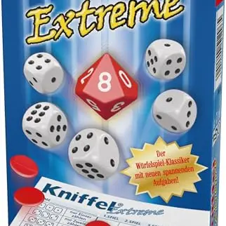 Schmidt Spiele Kniffel Extreme - Bring mich mit Spiel in Metalldose