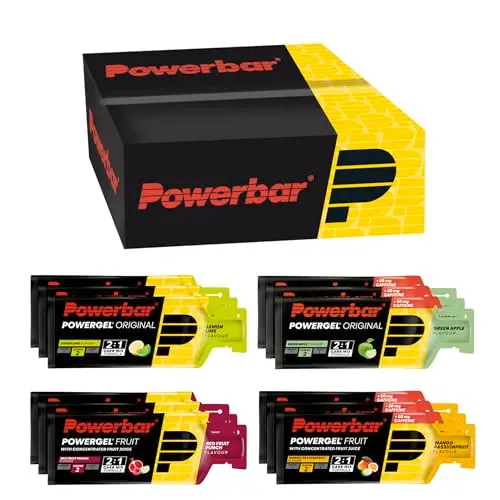 Powerbar PowerGel Multiflavour Box - 12x41g - Energie Gele