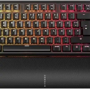 CORSAIR K70 CORE TKL WIRELESS RGB Gaming-Tastatur - QWERTZ DE - Schwarz