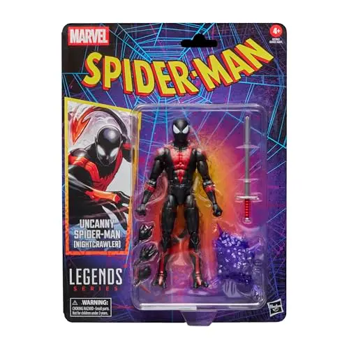 Marvel Legends Series Uncanny Spider-Man (Nightcrawler) 15 cm Retro Comics Action-Figur