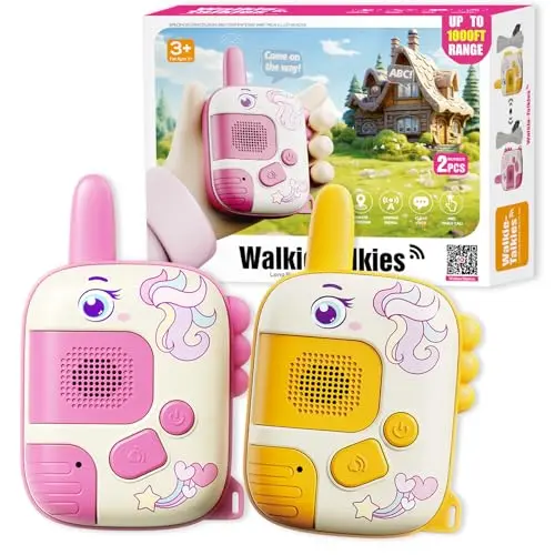 Einhorn Walkie Talkies für Kinder ab 4 Jahren – Geschenkideen zu Geburtstag & Weihnachten