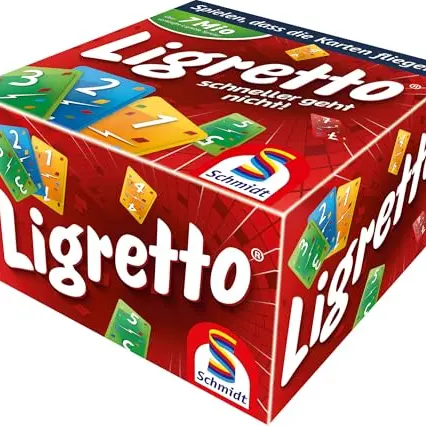 Schmidt Spiele Ligretto rot - Kartenspiel