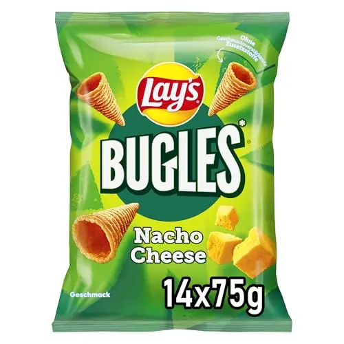 Lay's Bugles Nacho Cheese - 14 x 75 g