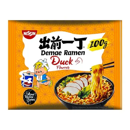 Nissin Demae Ramen – Instant-Nudeln mit Entengeschmack, 100 g