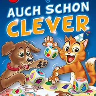 Schmidt Spiele Auch schon Clever, Würfelspiel für Kinder