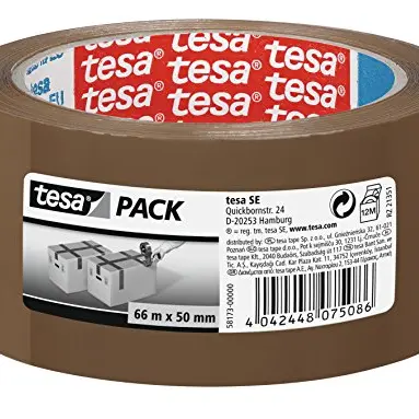 tesa tesapack Paketklebeband - 66 m x 50 mm - braun