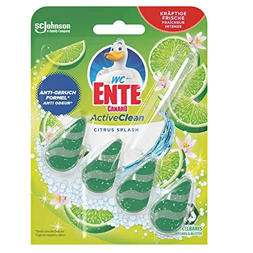 WC-Ente Active Clean Duftspüler, Citrus Splash, 38,6 g