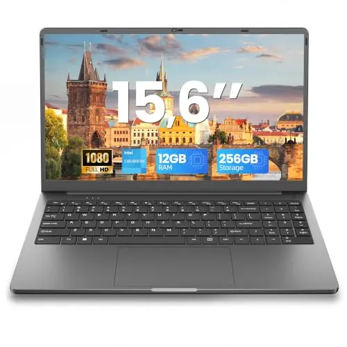 Jumper 15,6" Laptop mit 12GB RAM & 256GB SSD für Unternehmen & Studenten